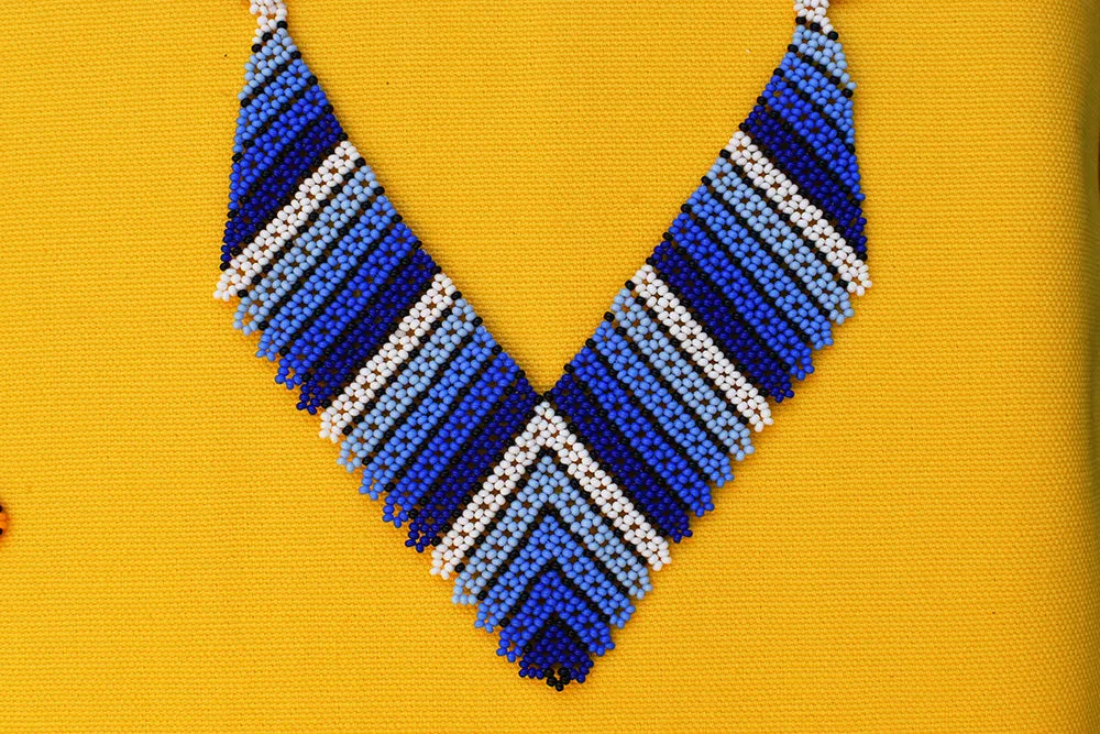 10 Wholesale Mexican Huichol Beaded Necklaces Unique Statement Jewellery