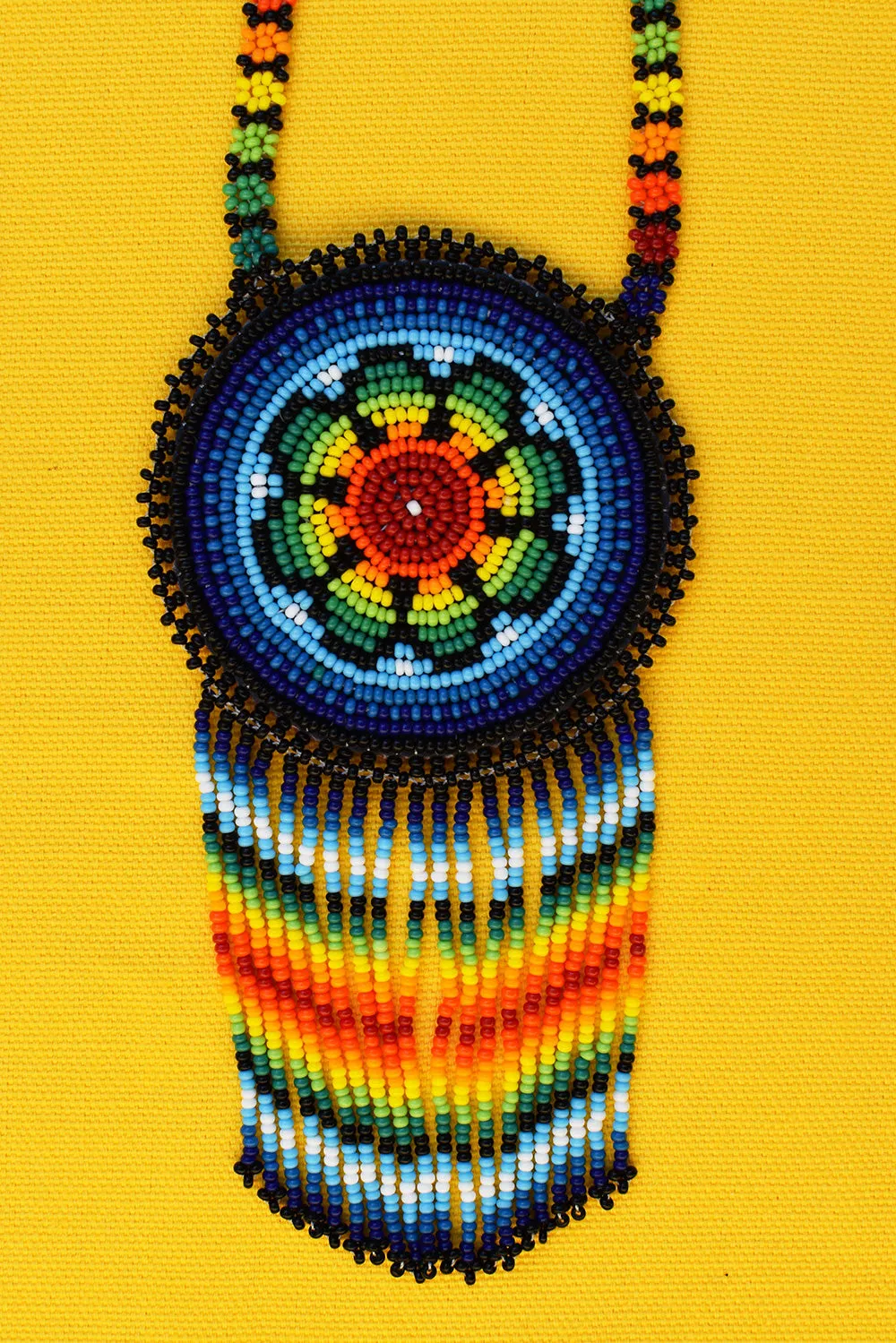 10 Wholesale Mexican Huichol Beaded Necklaces Unique Statement Jewellery