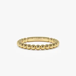 14k 2.5MM Bead Ring