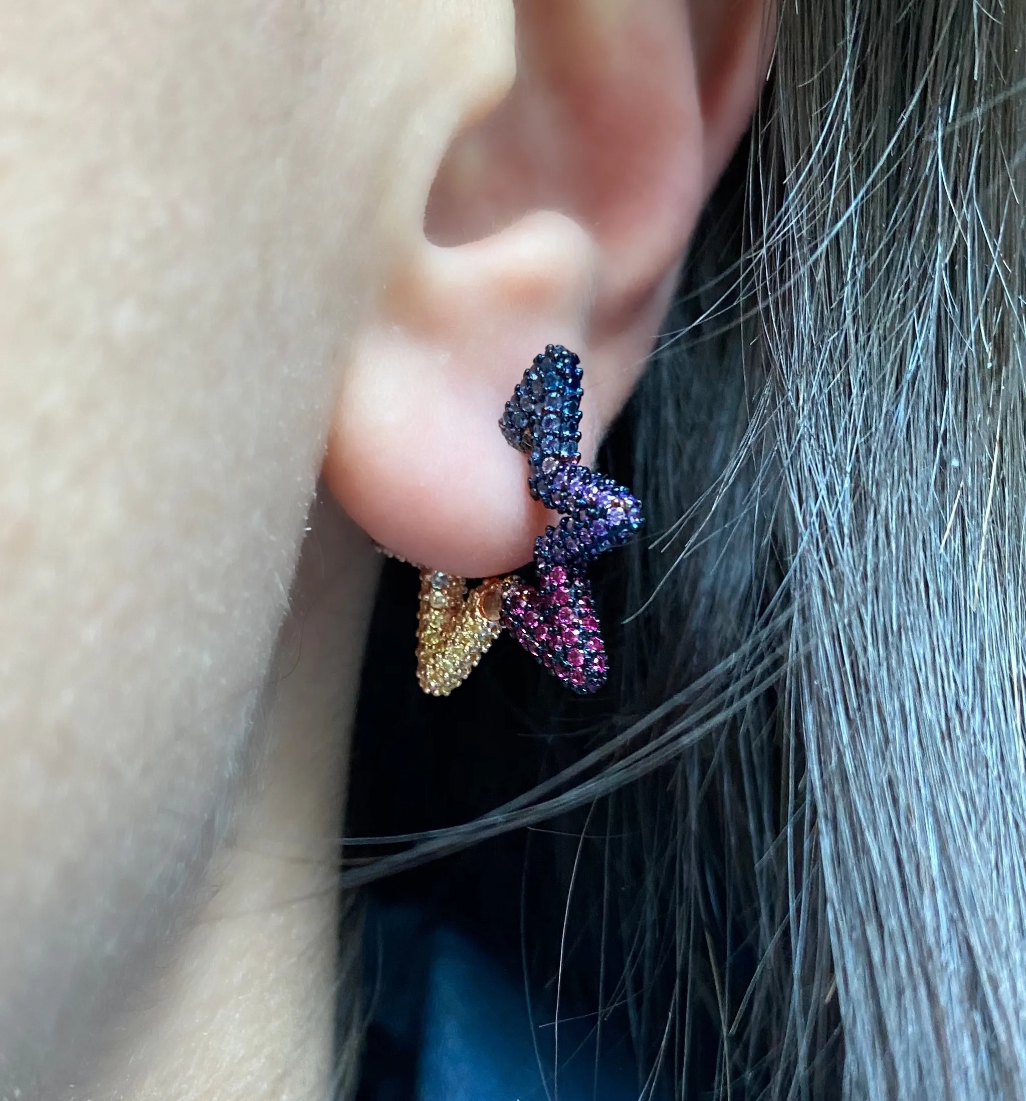 3D earrings