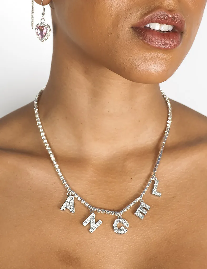 ANGEL DROP DIAMONTE NECKLACE