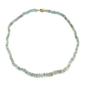 Aquamarine Beaded Necklace