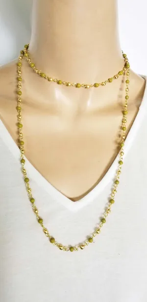 Beaded Long Necklace