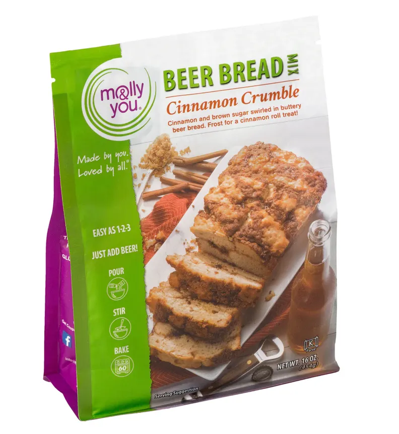 Beer Bread Mix: Cinnamon Crumble