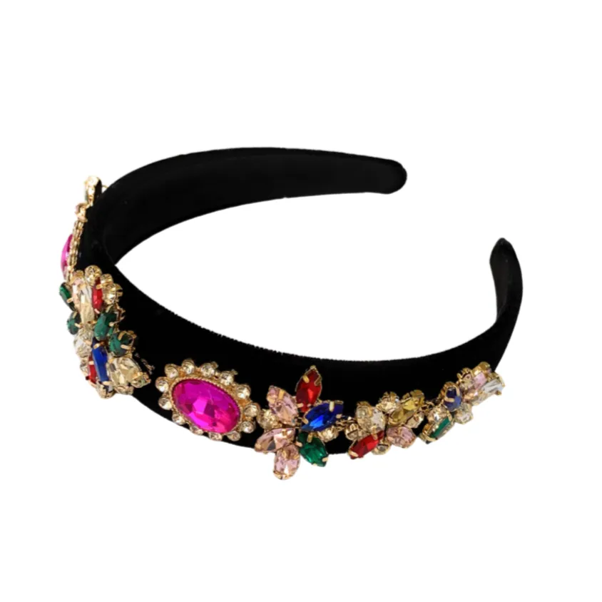 Bella Multicolor Jeweled Headband