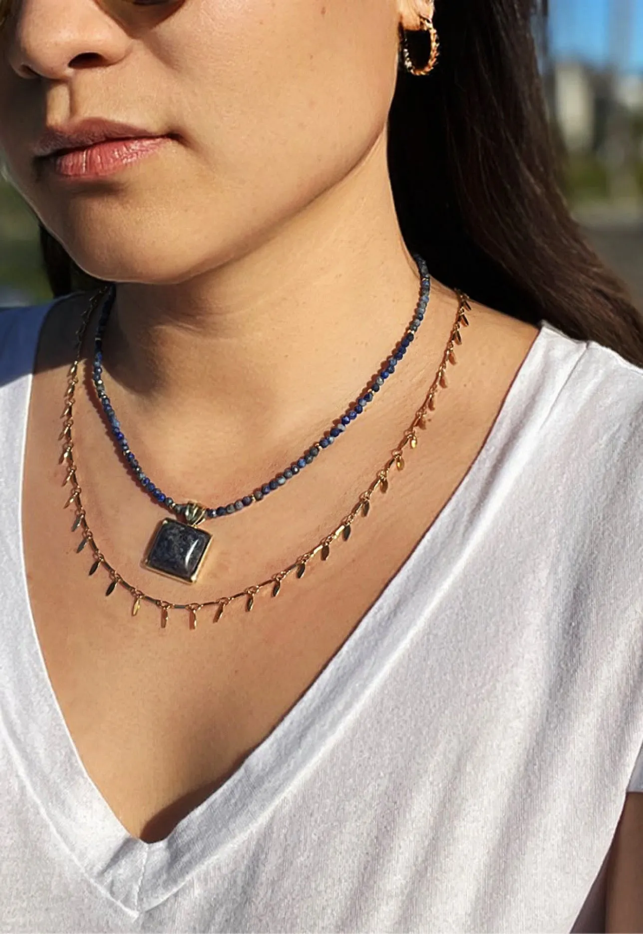 Blue Lapis Necklace