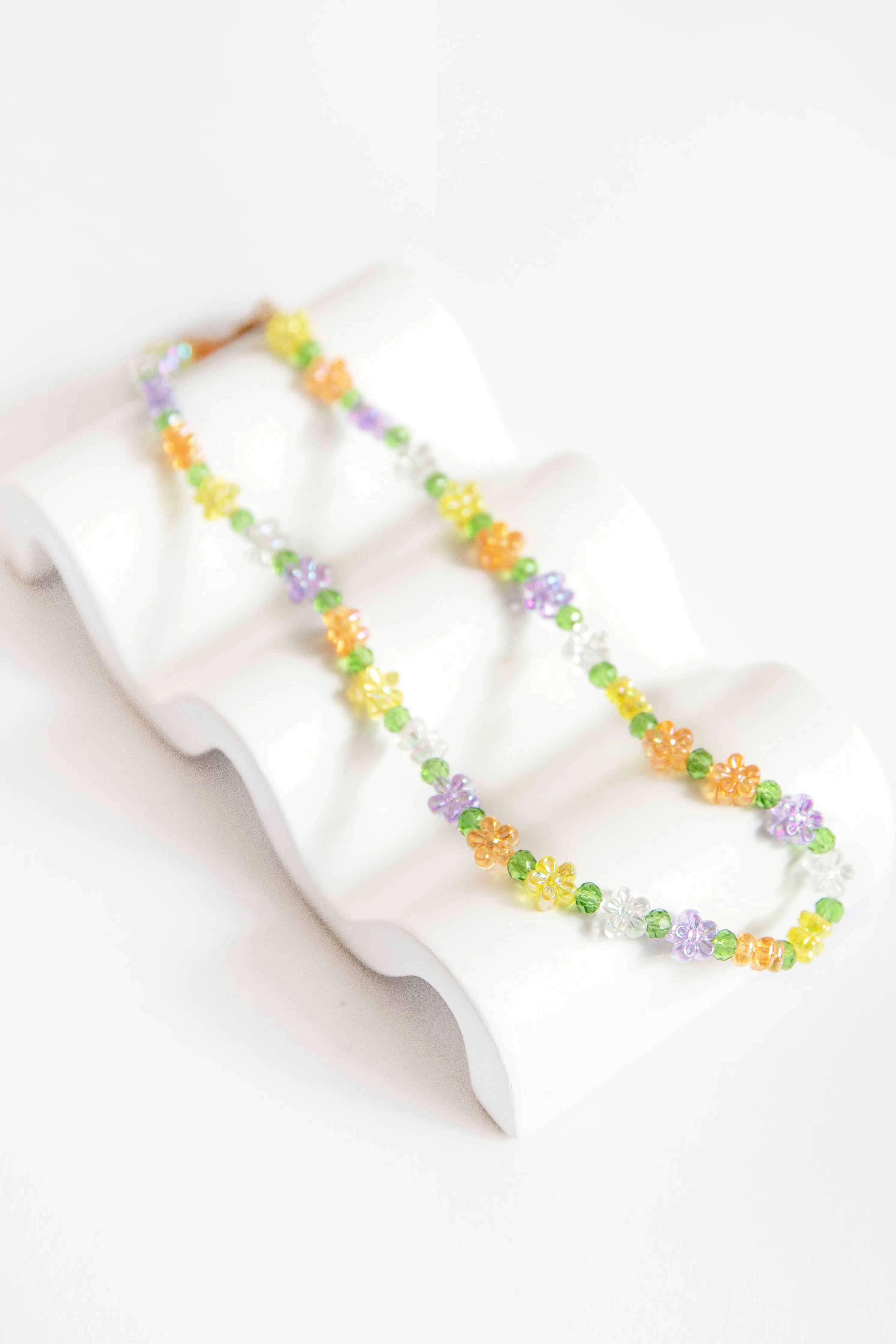 Botanical Beaded Necklace