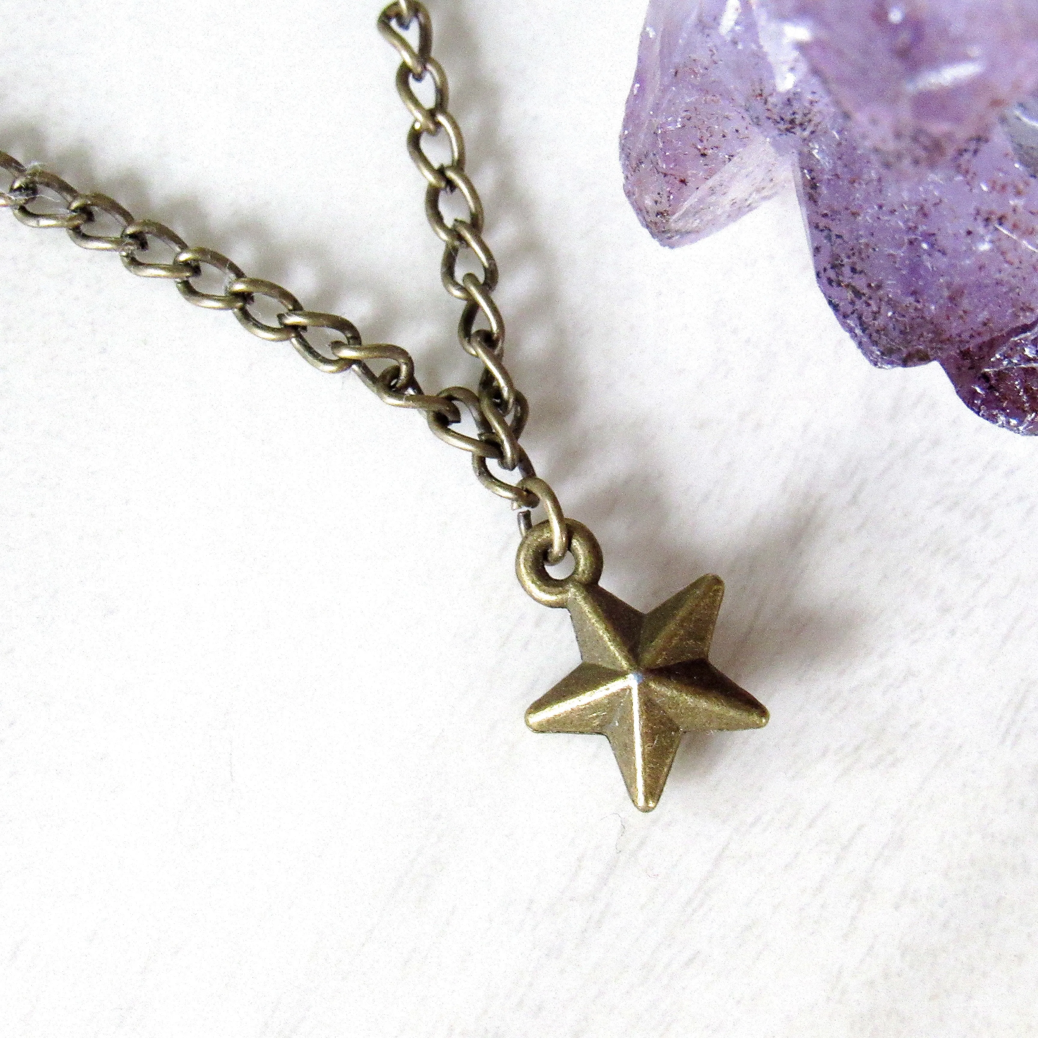 Bronze Star Choker