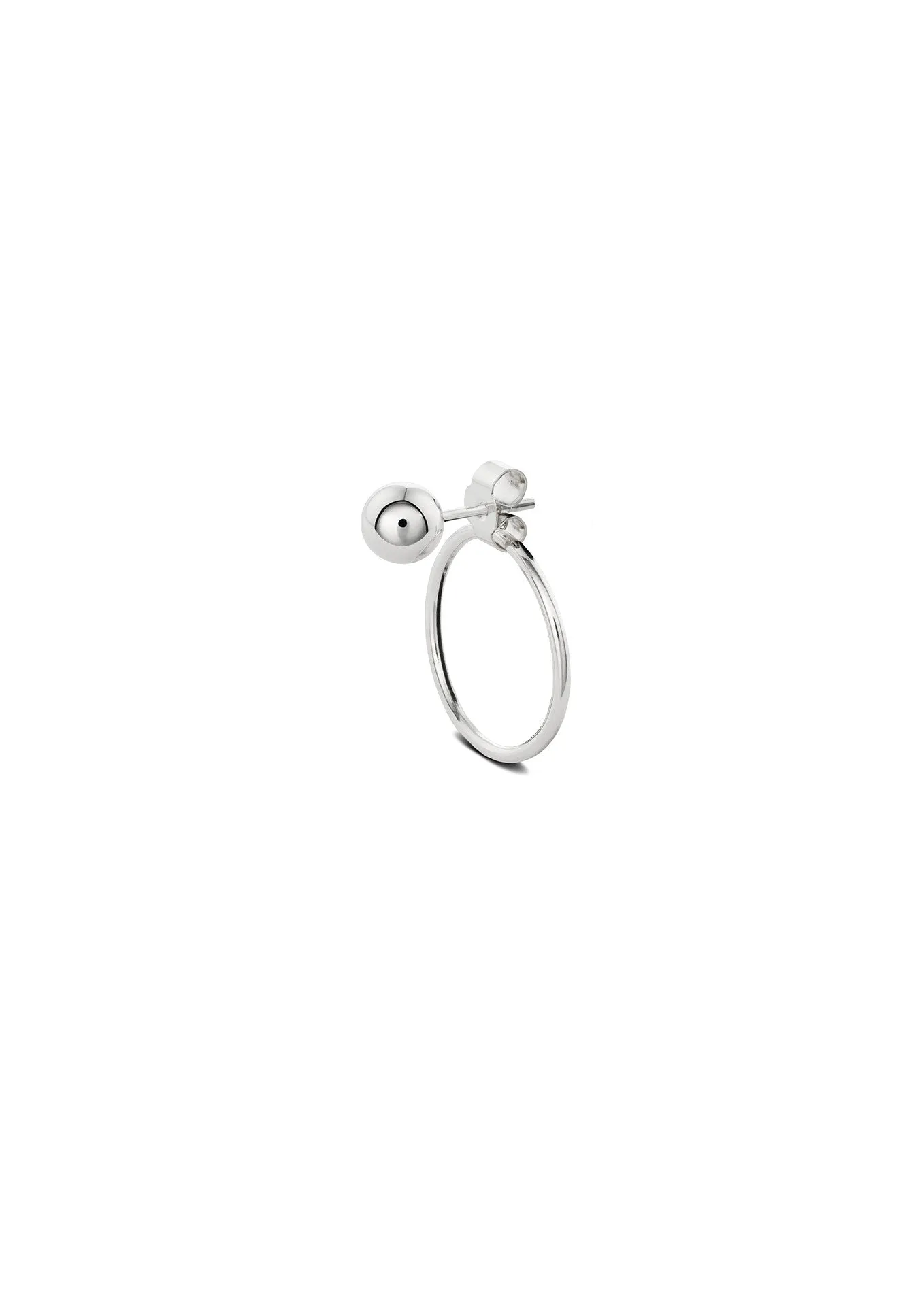 Chord Earrings Silver