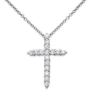 Cross Diamond Necklace