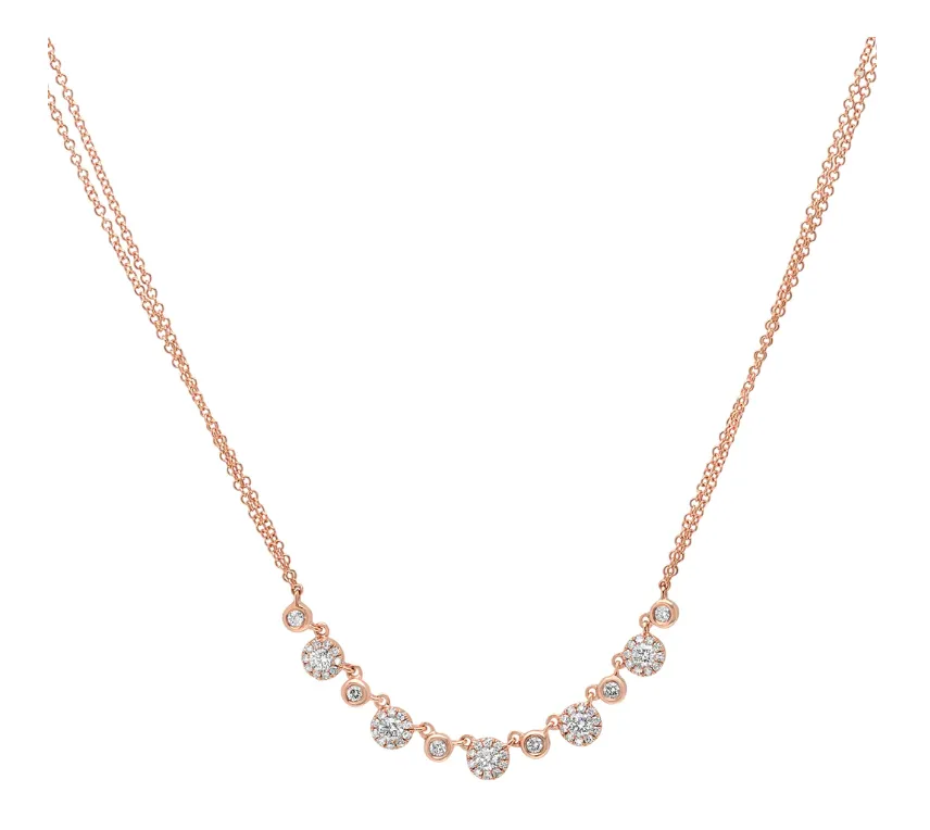 Diamond Halo necklace