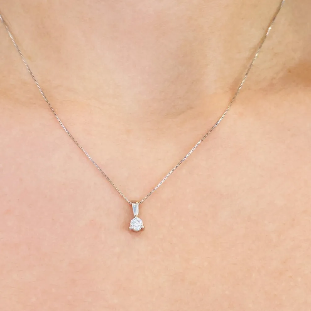 Diamond Pendant Necklace