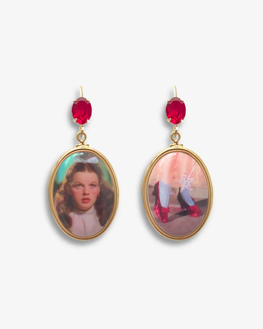 DOROTHY & RUBY SLIPPERS EARRINGS