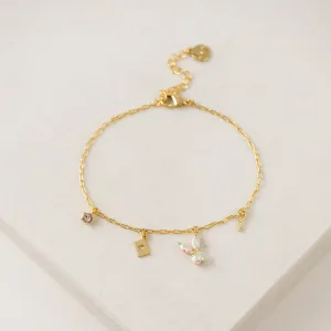 Down The Rabbit Hole Charm Bracelet