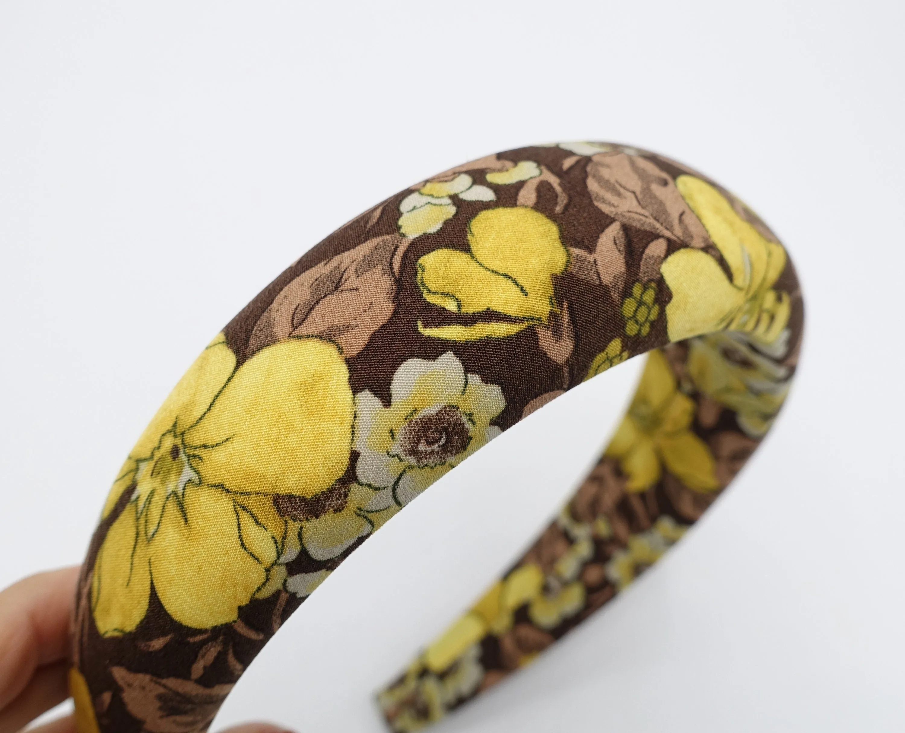 floral padded headband