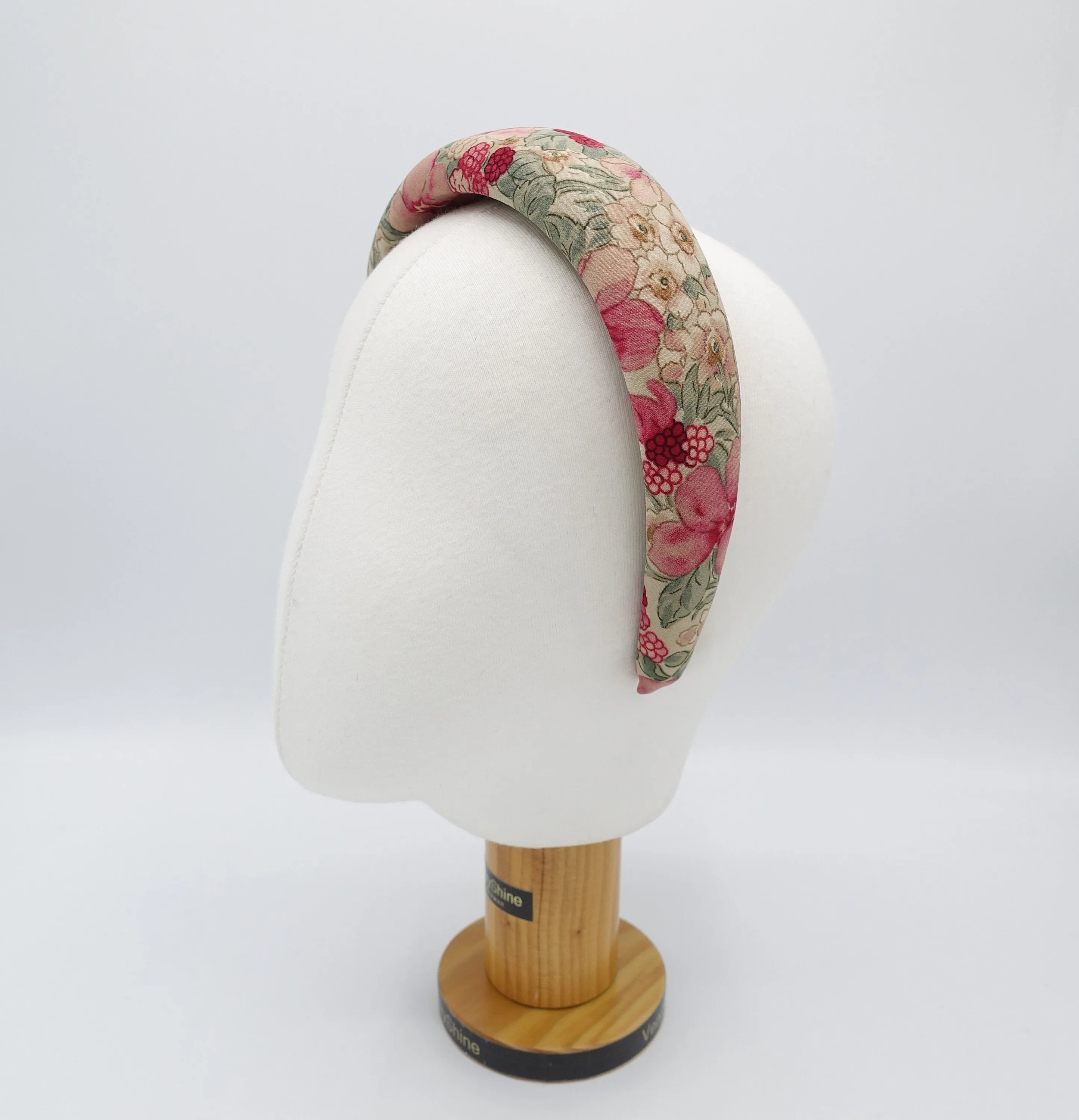 floral padded headband