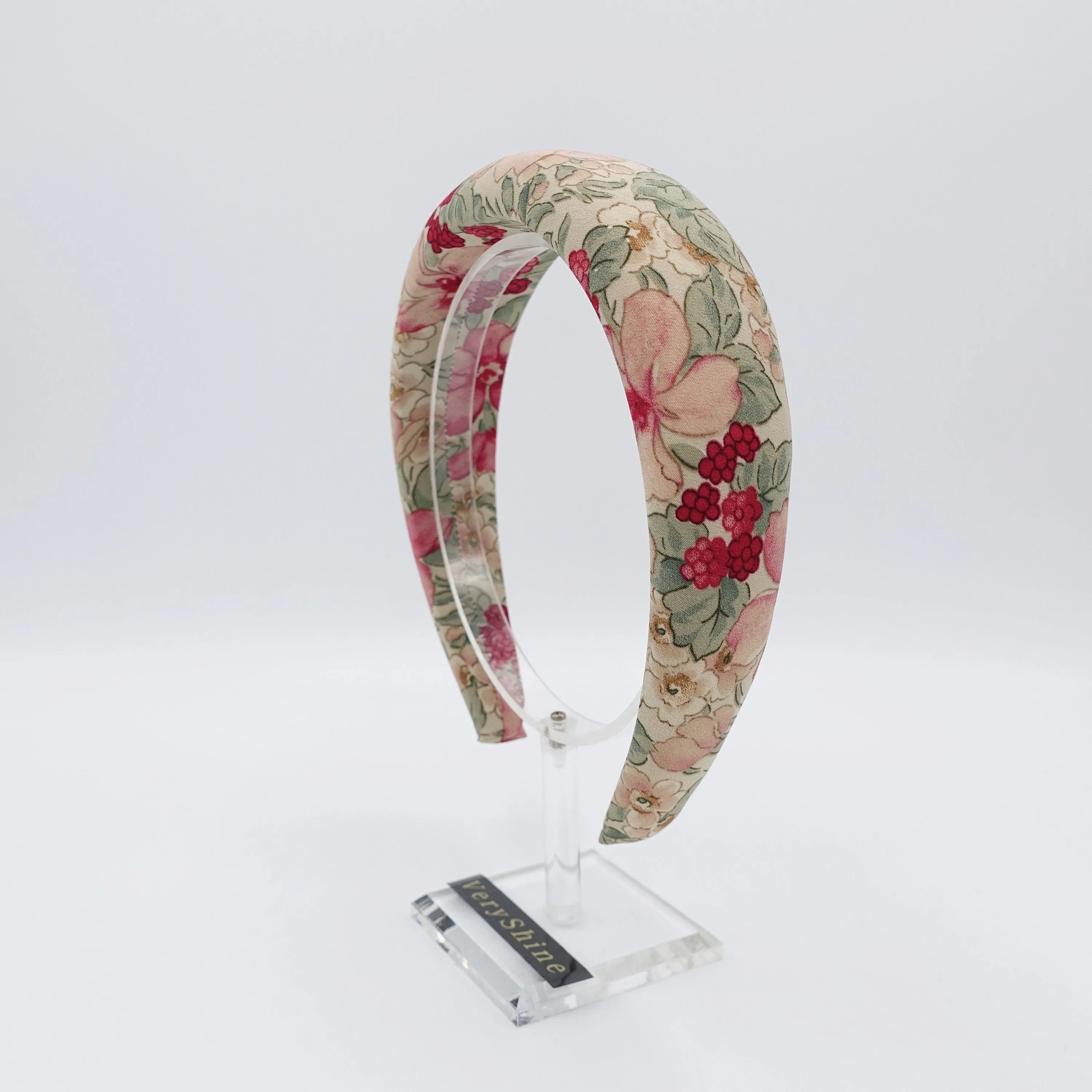 floral padded headband