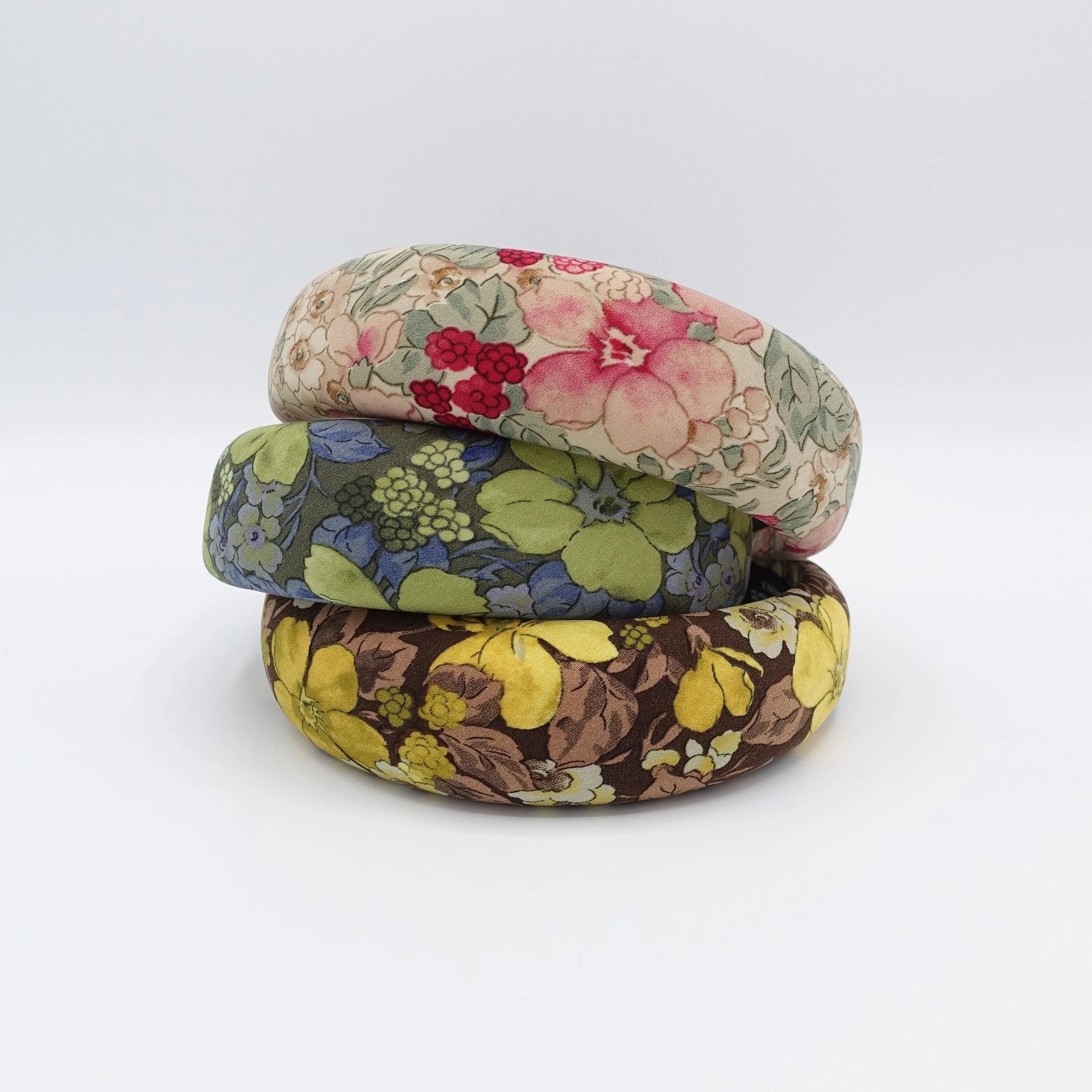 floral padded headband