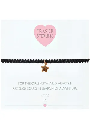 Frasier Sterling Nothing But Love Star Choker in Black