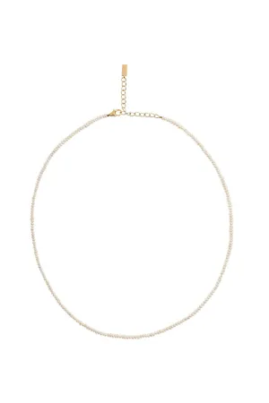 Freshwater Pearl Necklace - Gold