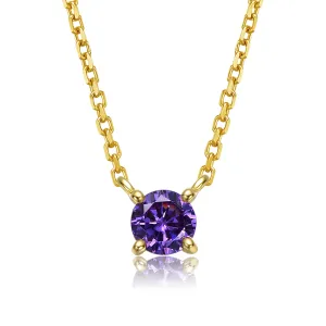 Gabrielle Kids Birthstone Solitaire Necklace