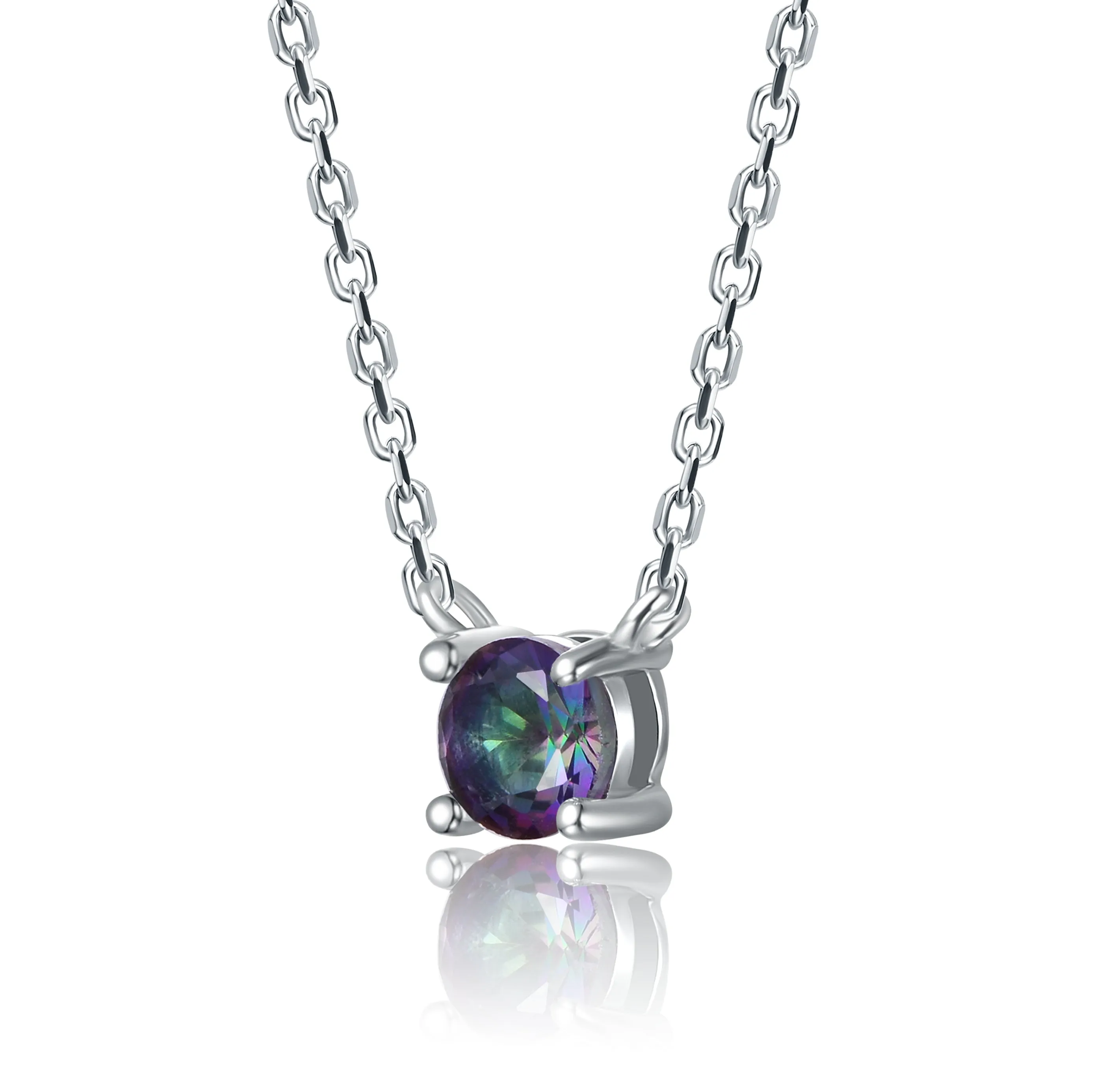 Gabrielle Kids Birthstone Solitaire Necklace