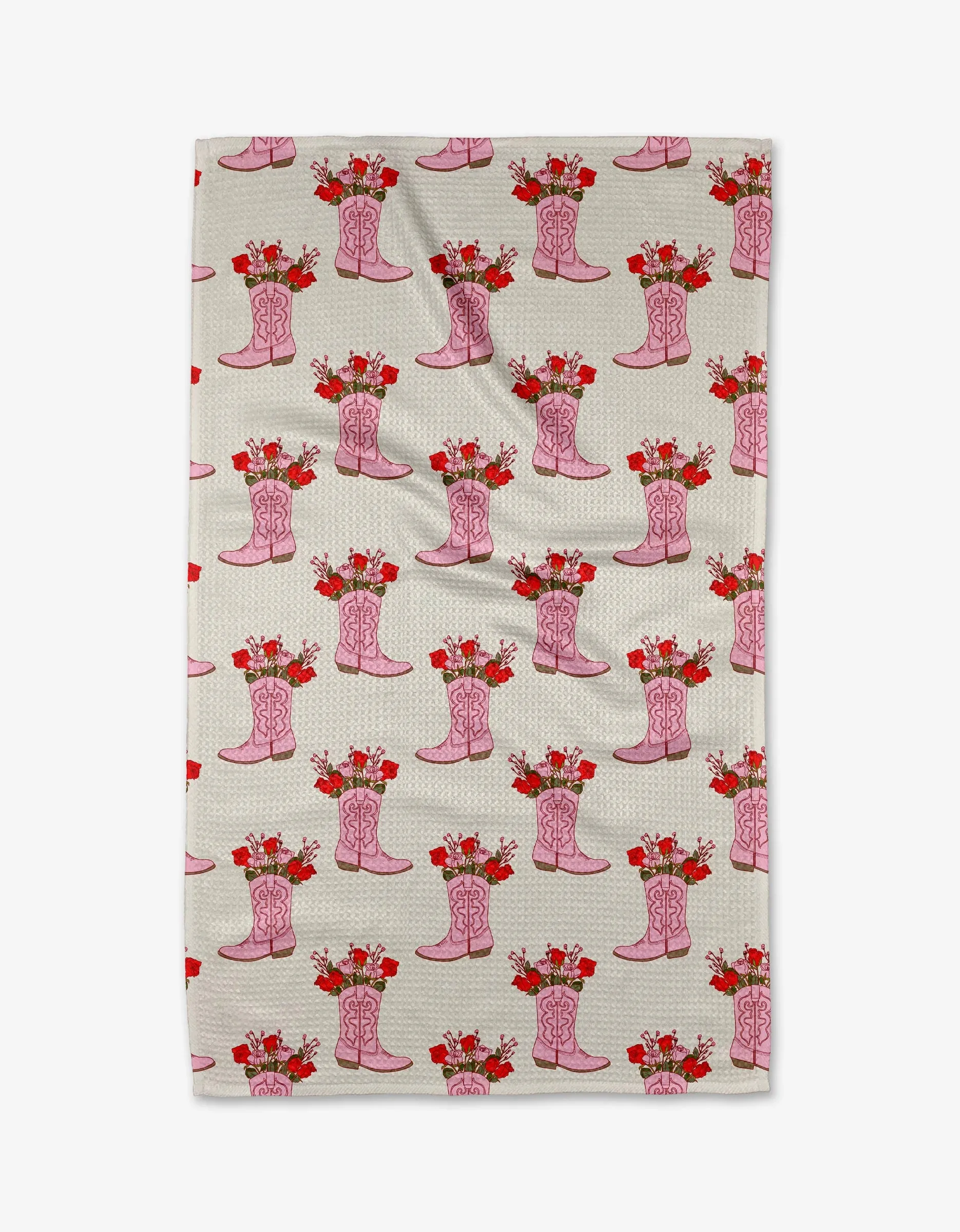 Geometry Kitchen Tea Towel - Cowgirl Boots