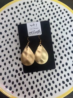 Gold Drop Earrings