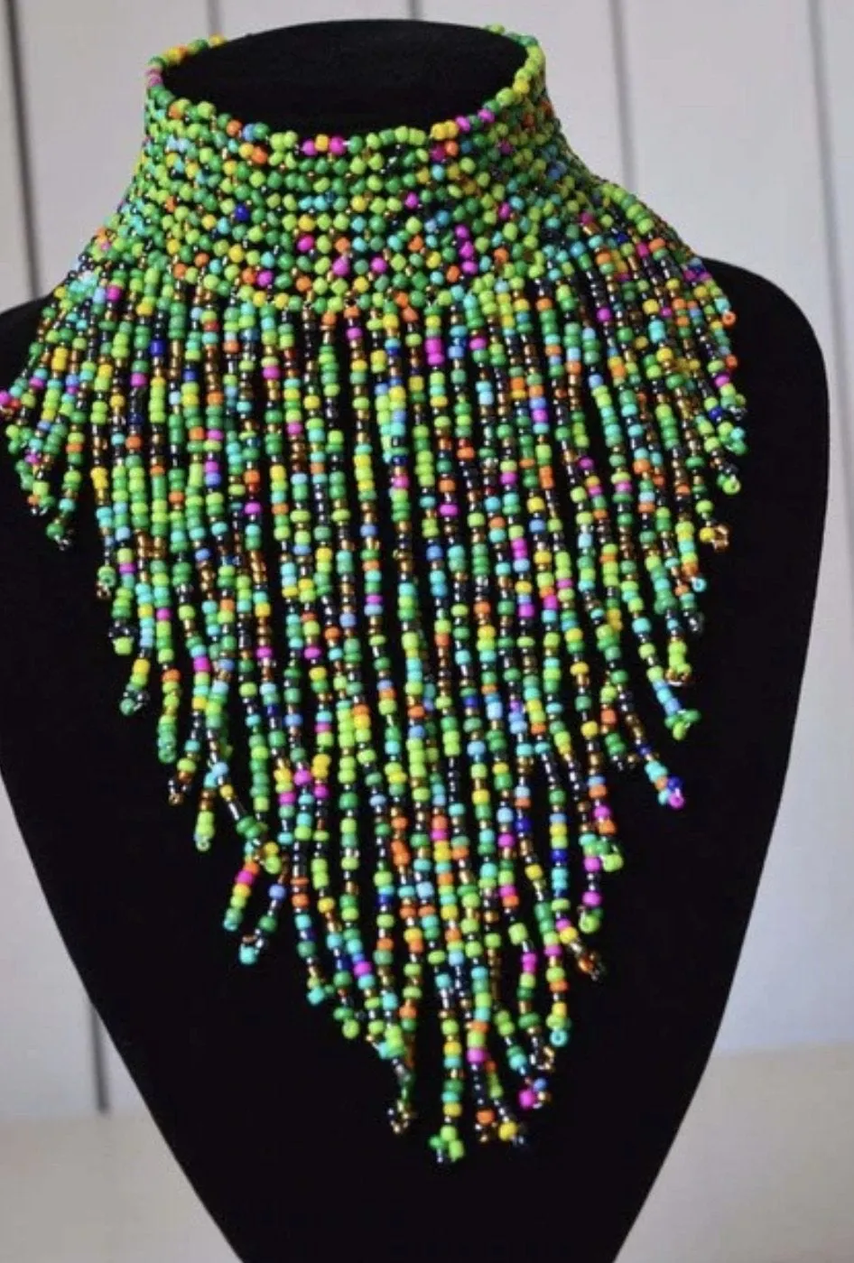 Hawa African Beaded Choker