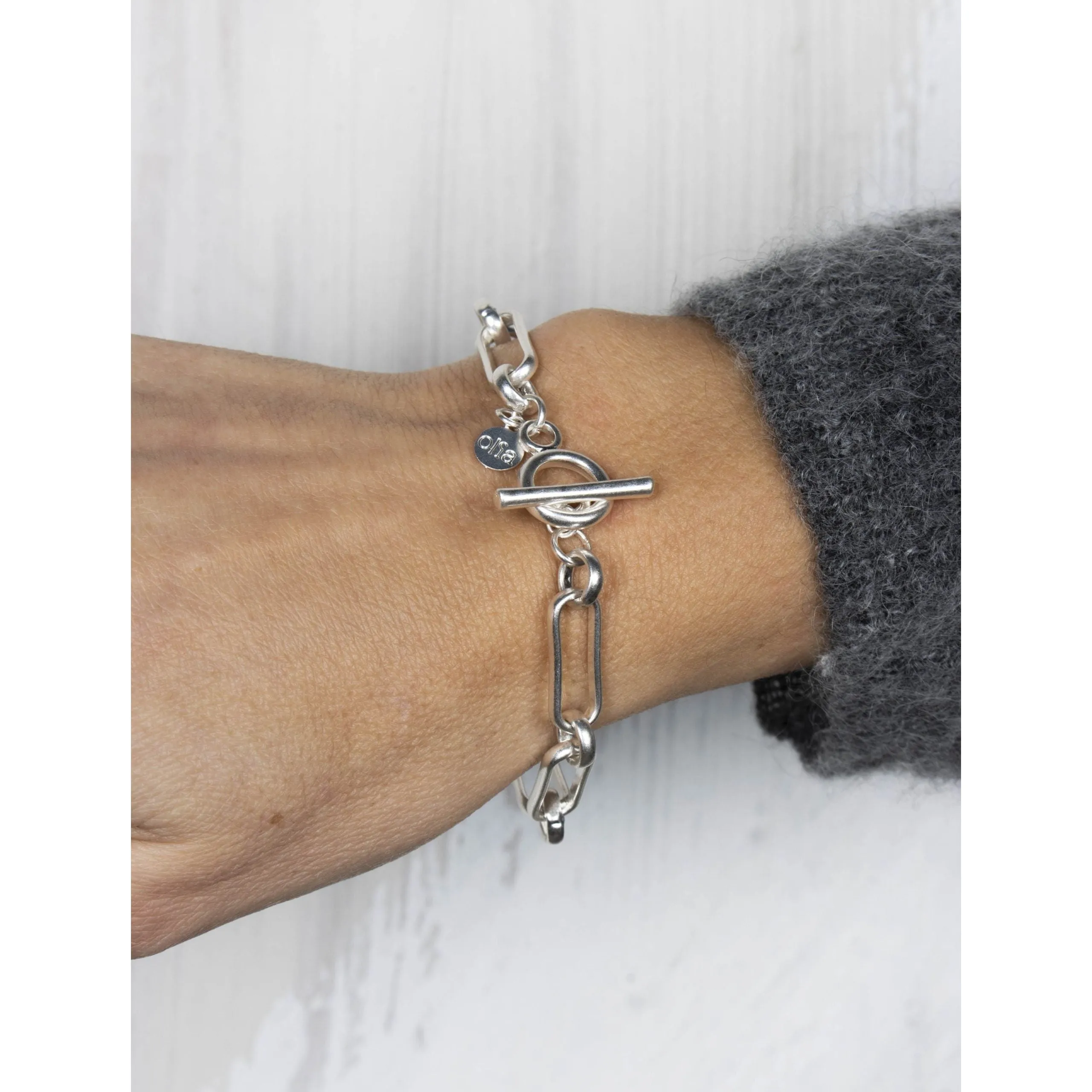 Juliet Bracelet Silver Plated