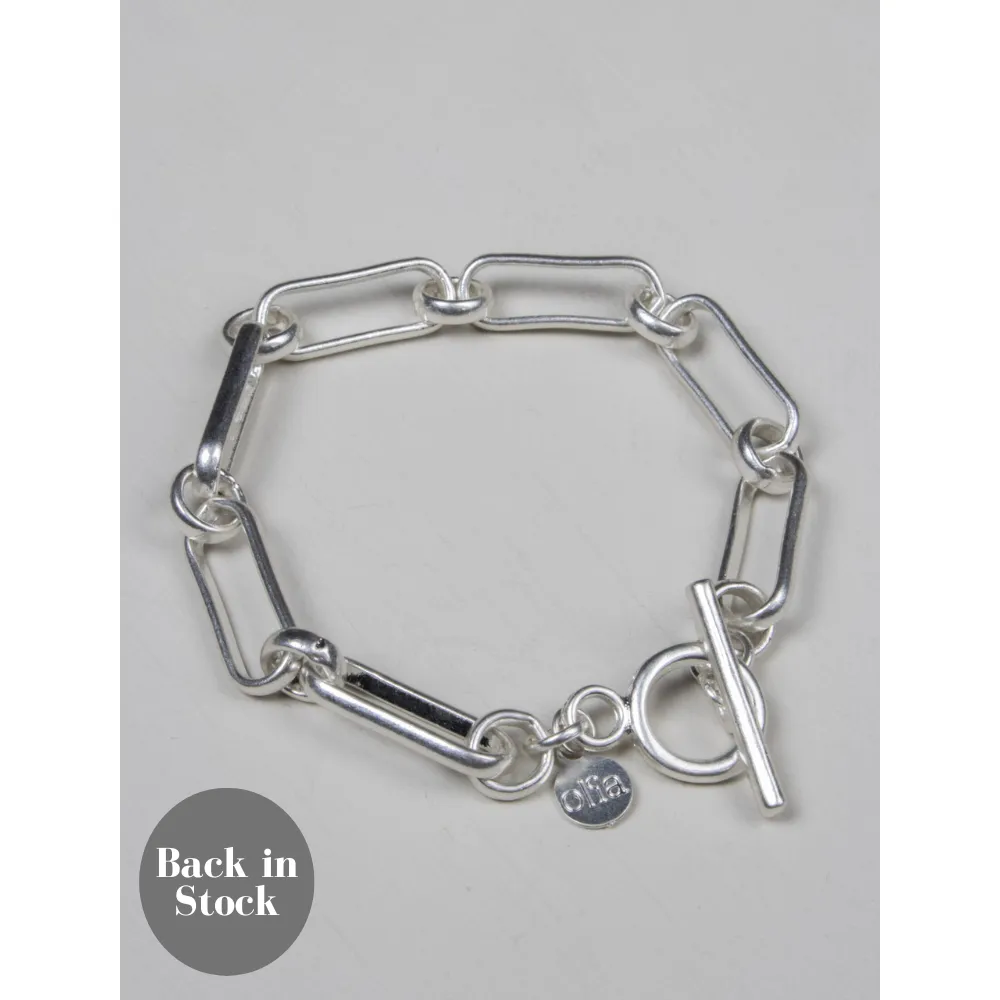 Juliet Bracelet Silver Plated