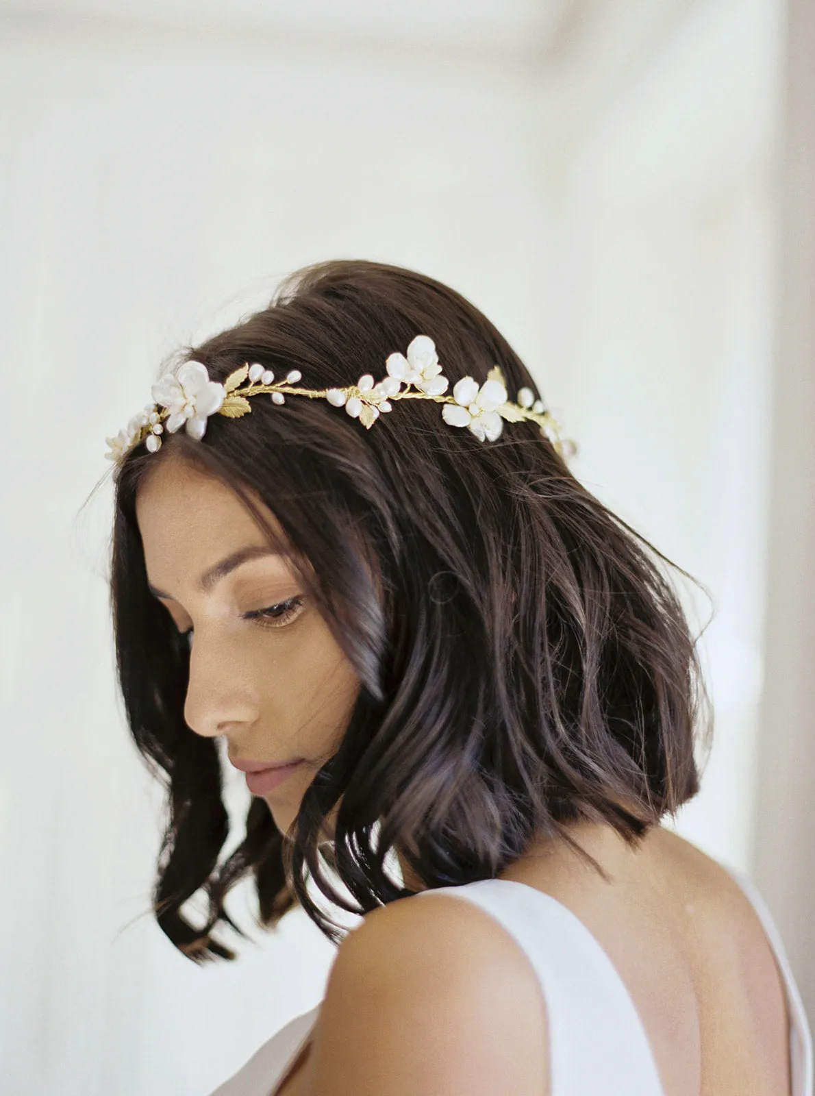 KARIN | Floral Wedding Headpiece