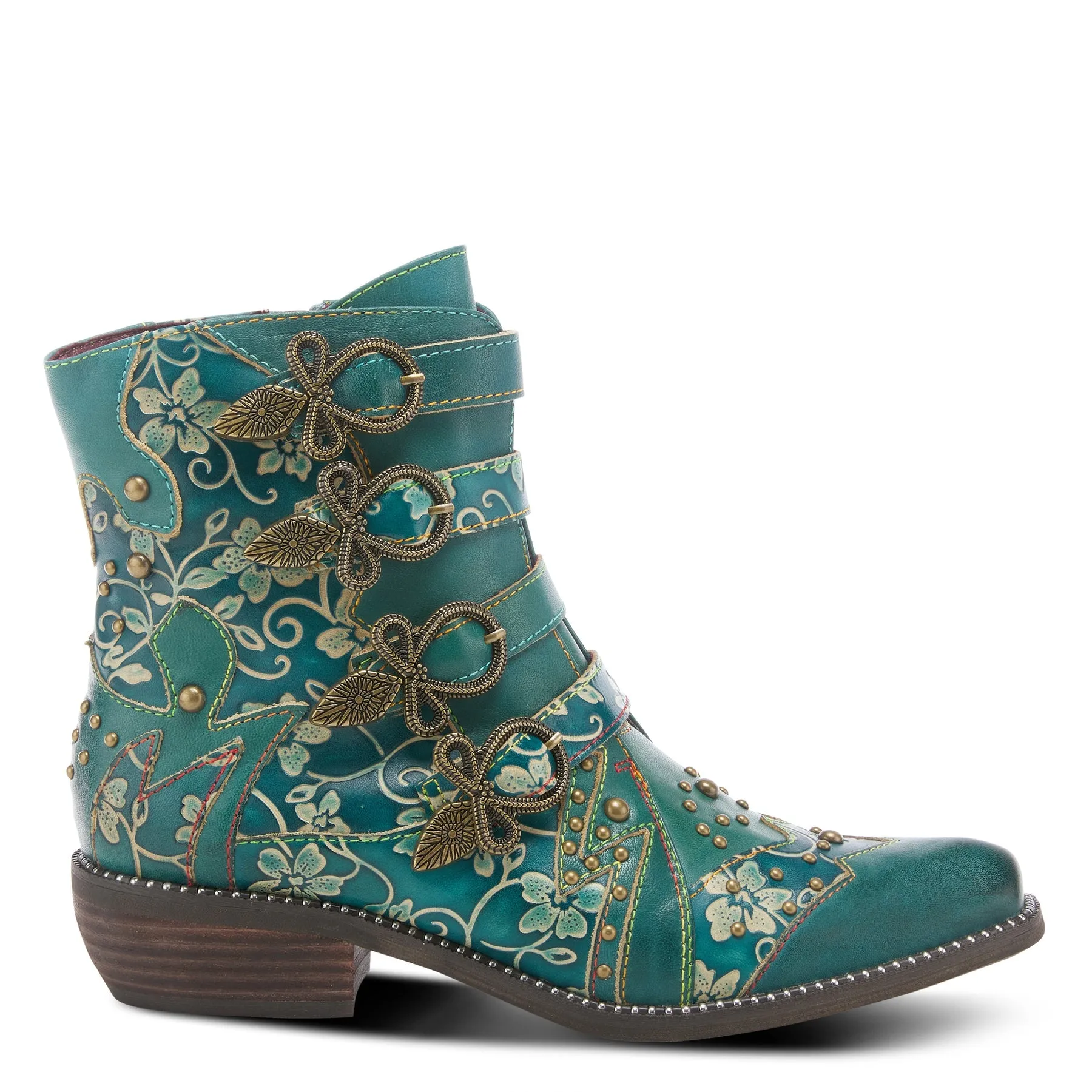 L'ARTISTE RODEHA TEAL BOOTS