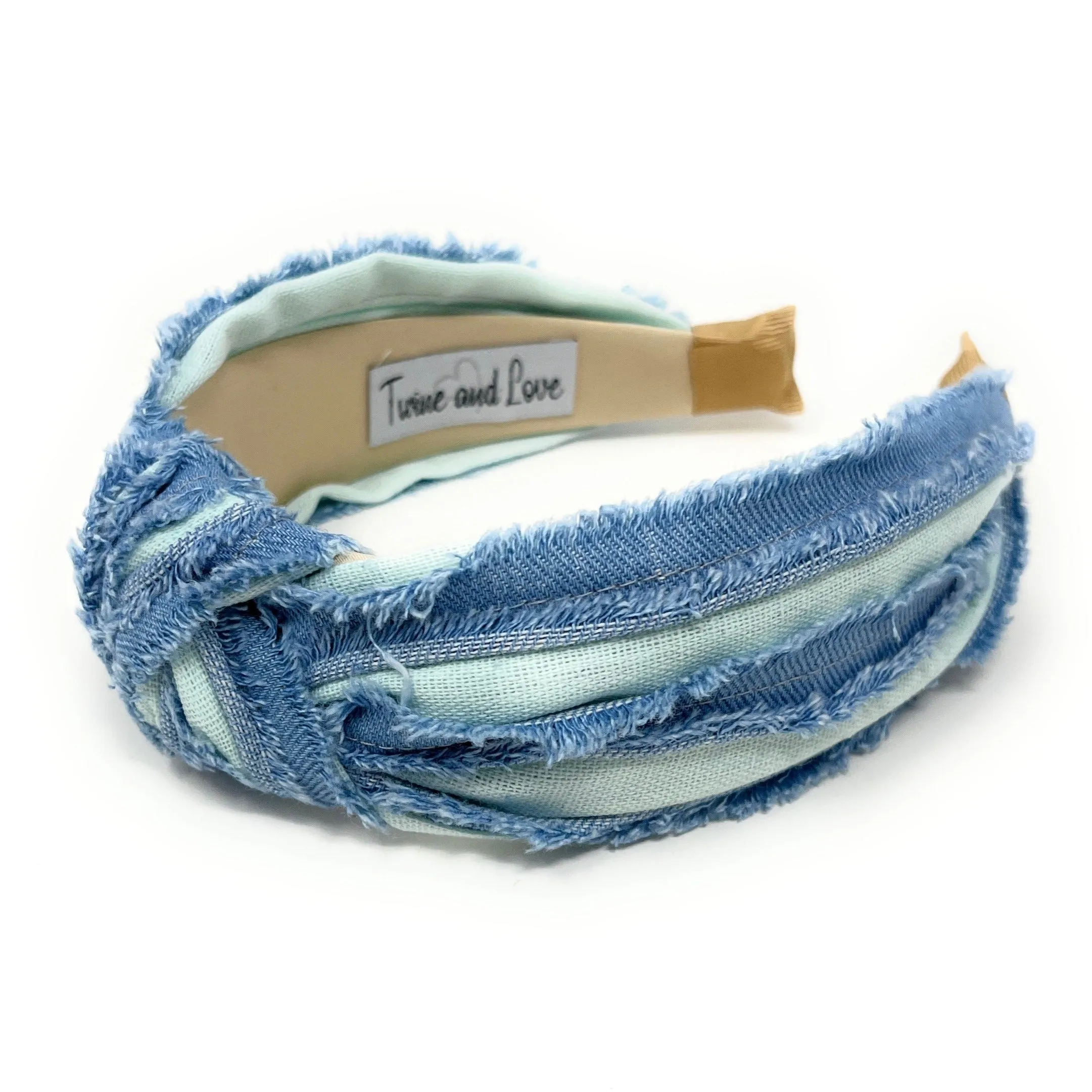 Lulu Denim Knotted Headband