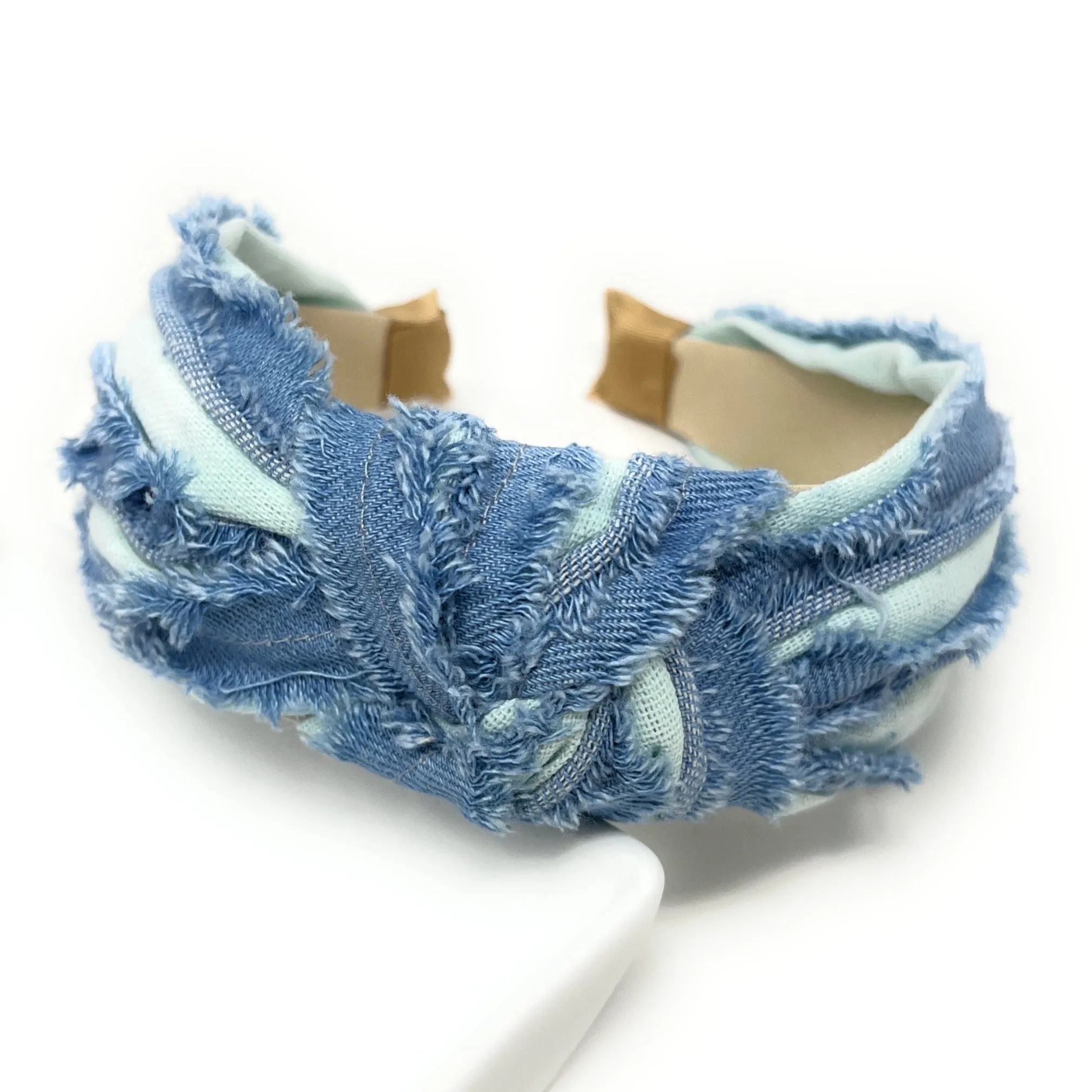 Lulu Denim Knotted Headband