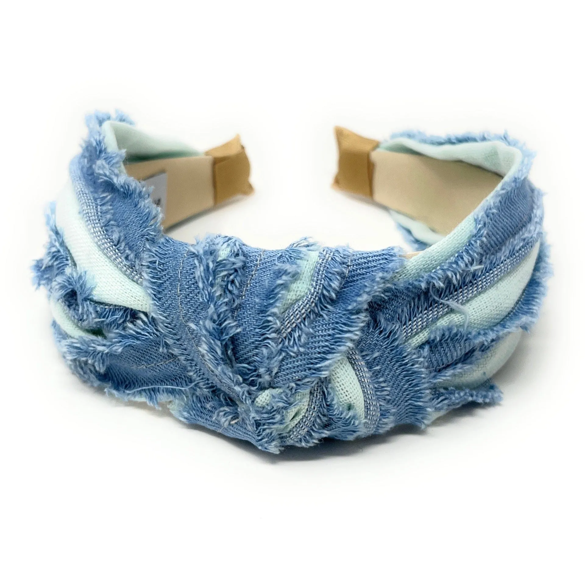 Lulu Denim Knotted Headband