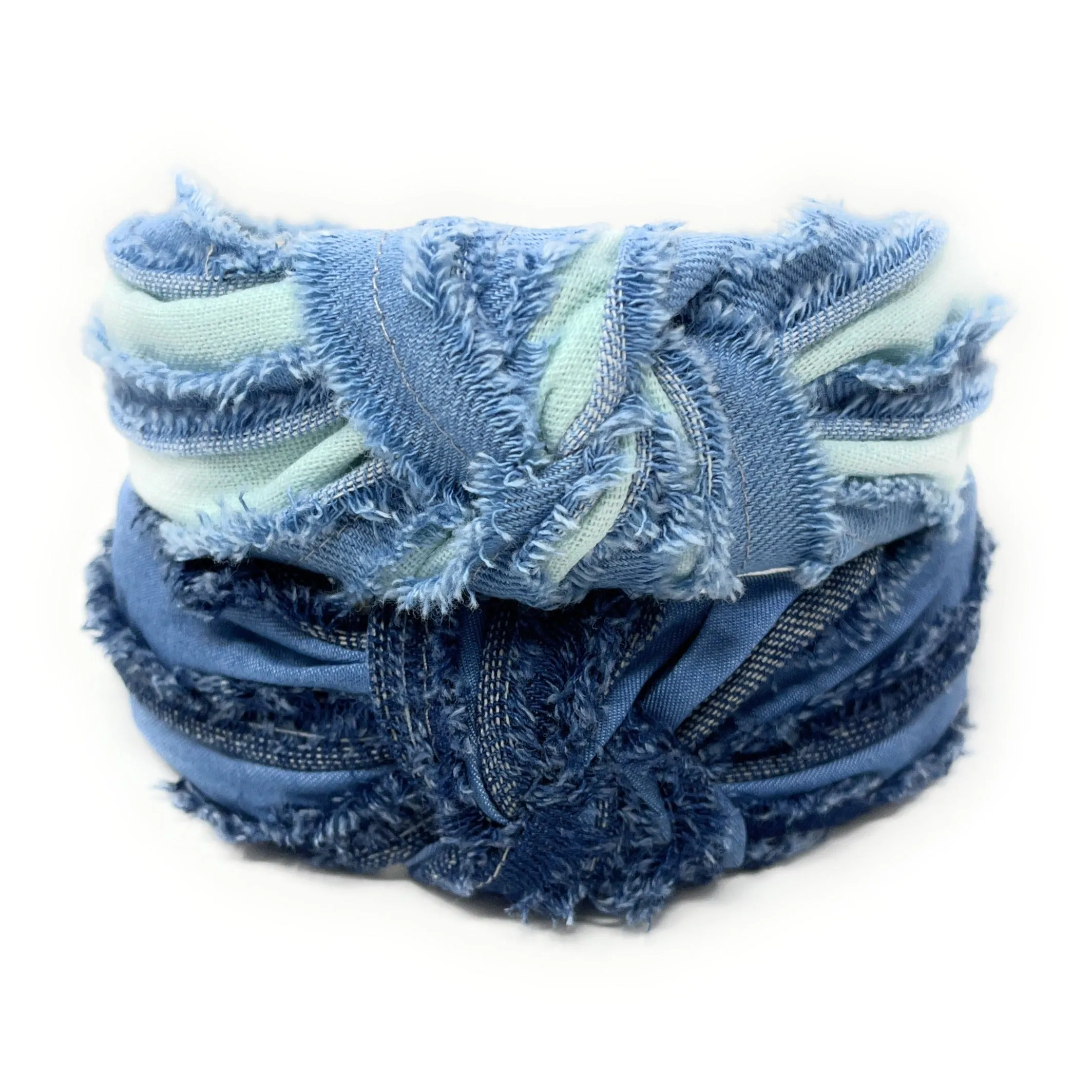 Lulu Denim Knotted Headband