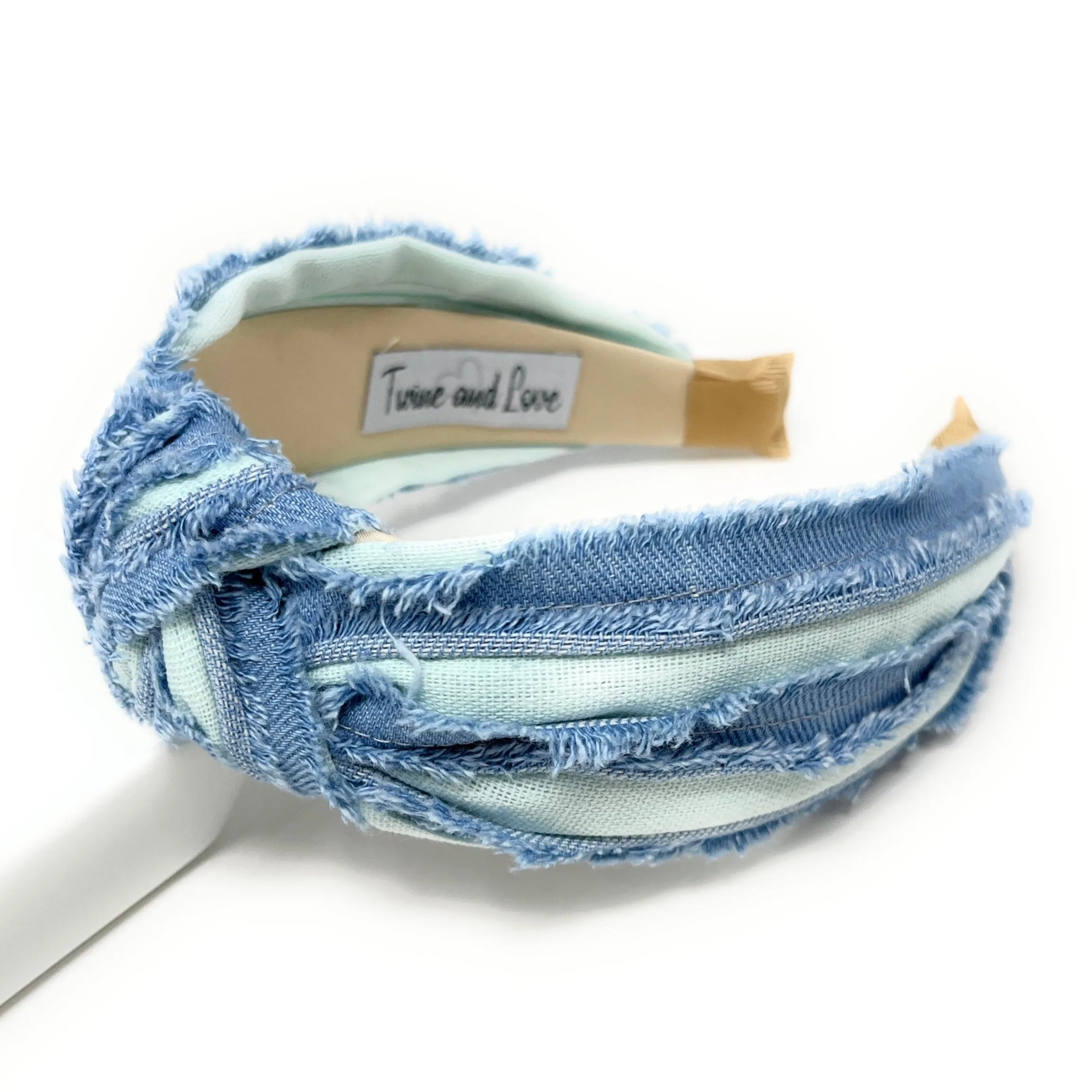 Lulu Denim Knotted Headband