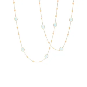 Marco Bicego Siviglia Aquamarine Long Necklace