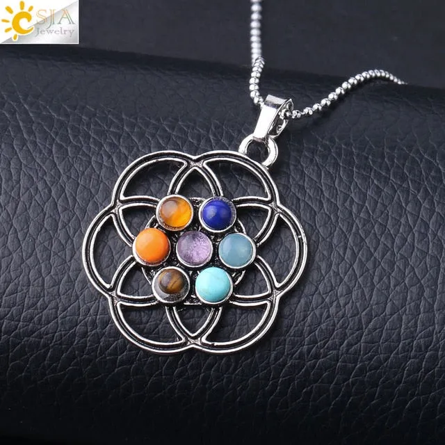 Merkaba Pendant Necklaces