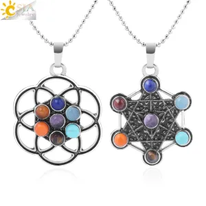 Merkaba Pendant Necklaces