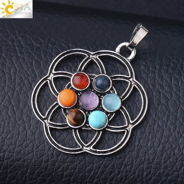 Merkaba Pendant Necklaces