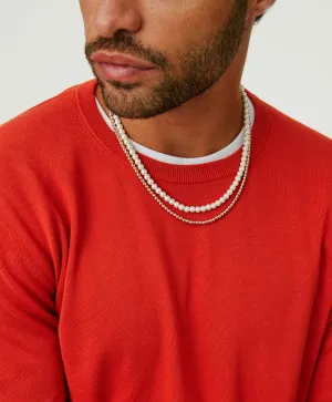 Pearly Whites Men's Necklace