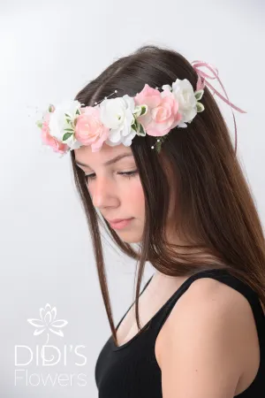 Pink and White Crown