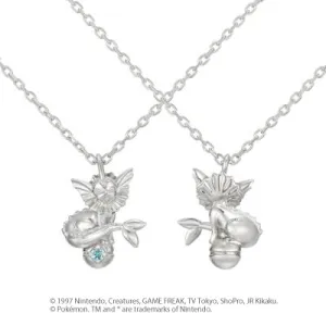 [Pokémon]Vaporeon & Pokéball necklace silver