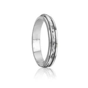 Prana Sterling Silver Spinning Ring