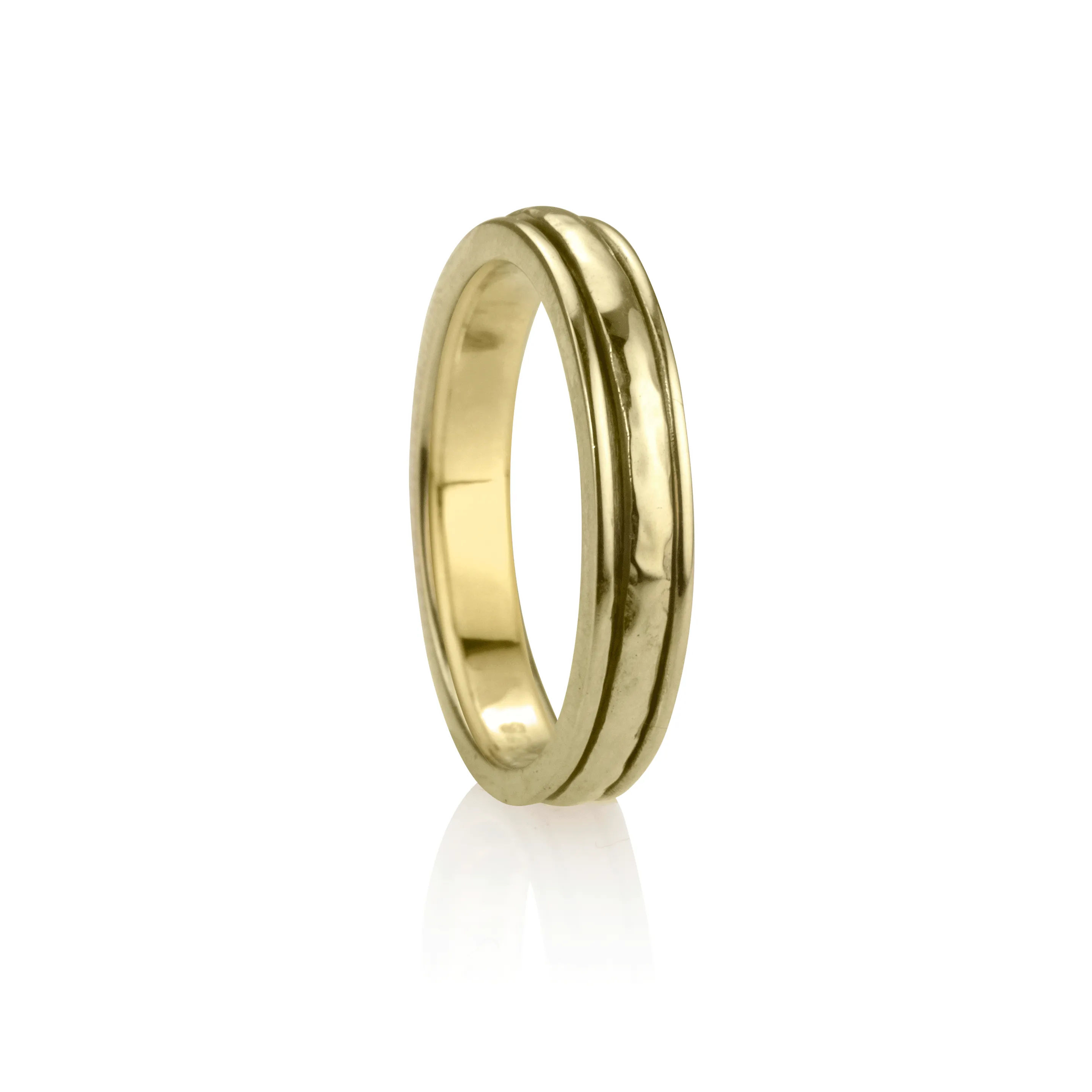 Prana Yellow Gold Fidget Ring