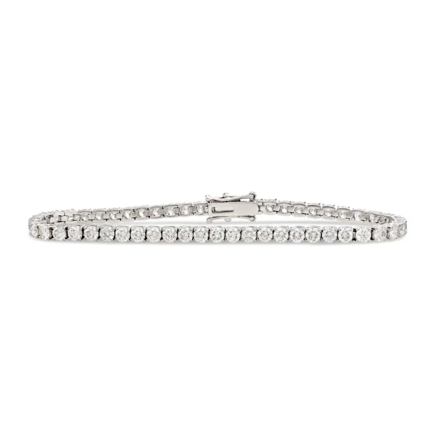 Real Diamond Tennis Bracelet