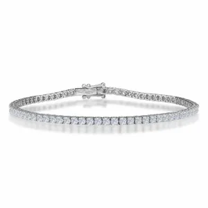 Real Diamond Tennis Bracelet