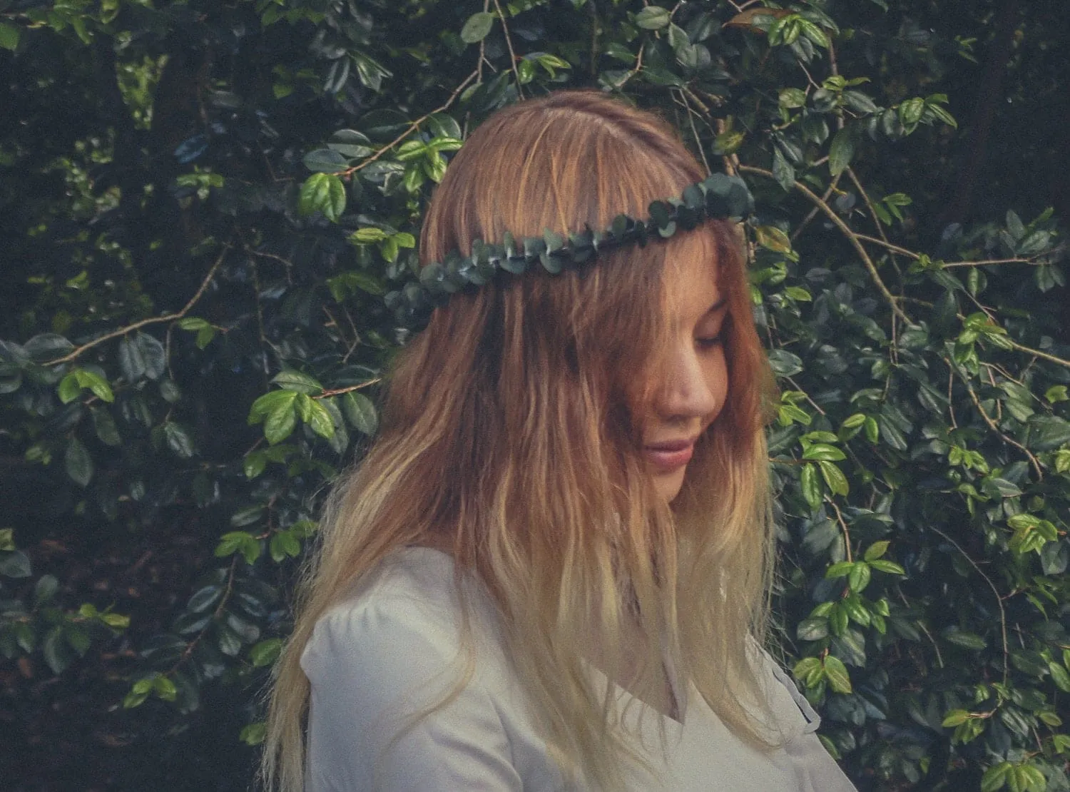 Real Dried Eucalyptus Crown, Greenery Crown, Leaf Crown, floral crown, bridal flower crown, bridal crown, wedding crown